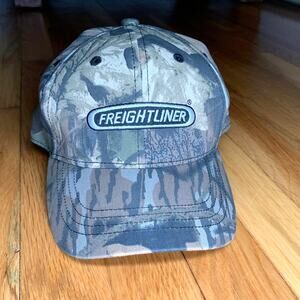 Freightliner Embroidered Camouflage Outdoorsman Hat Cap Adjustable Strap Back